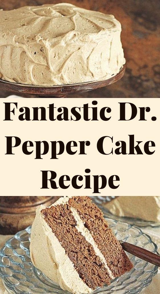 Fantastic Dr. Pepper Cake Recipe