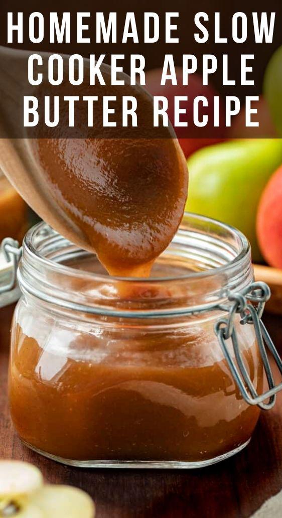 Homemade Slow Cooker Apple Butter Recipe