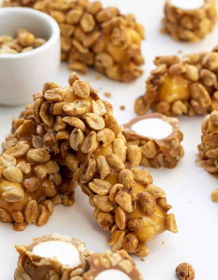 Homemade Salted Caramel Nut Rolls TASTYDONE