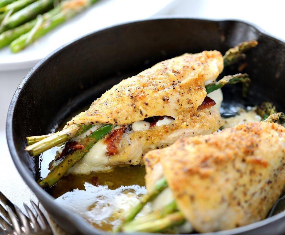 Incredibly Easy Asparagus Stuffed Chicken