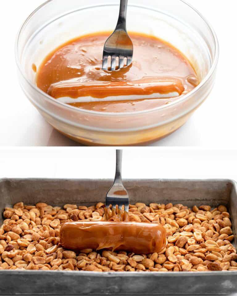 Homemade Salted Caramel Nut Rolls