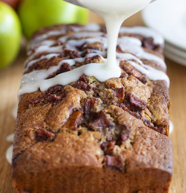 Amazingly Flavorous Apple Fritter Bread