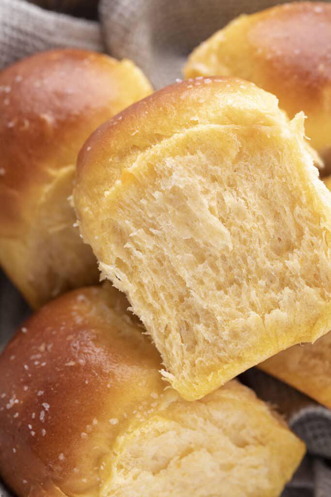 Soft and Buttery Sweet Potato Rolls