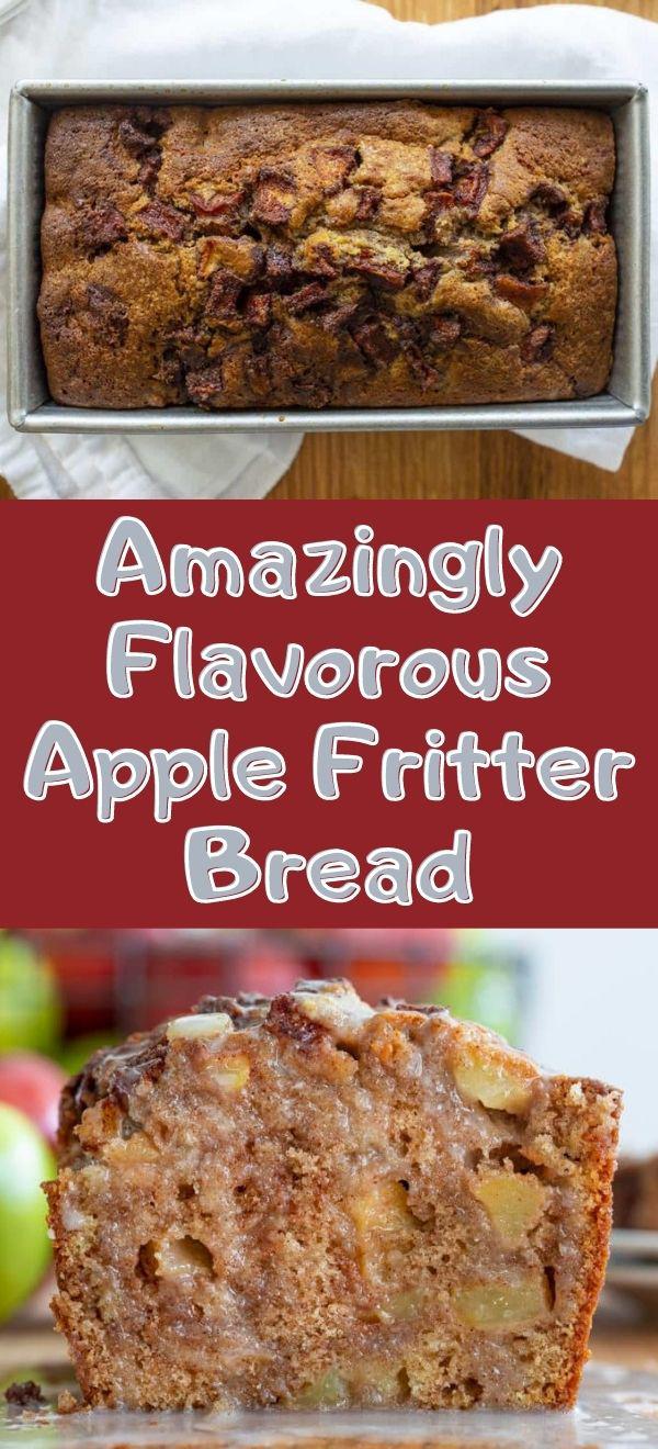 Amazingly Flavorous Apple Fritter Bread