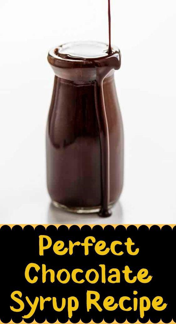 Perfect Chocolate Syrup Recipe