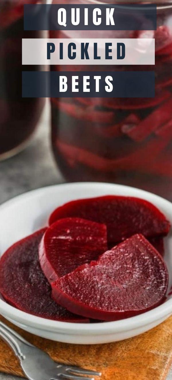 Sweet and Sour Quick Pickled Beets