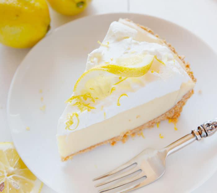 Lemon Pie with a perfect cracker crust