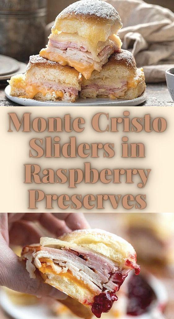 Monte Cristo Sliders in Raspberry Preserves