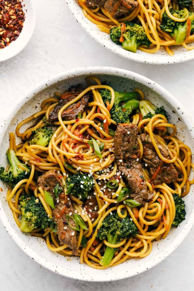 Tender Beef and Broccoli Lo Mein Recipe
