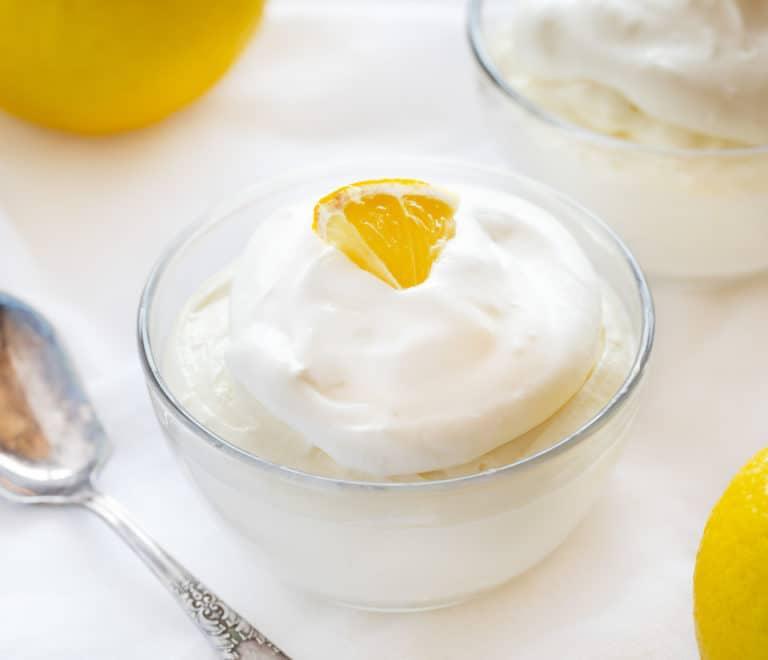 Easy Decadent and Sweet Lemon Mousse