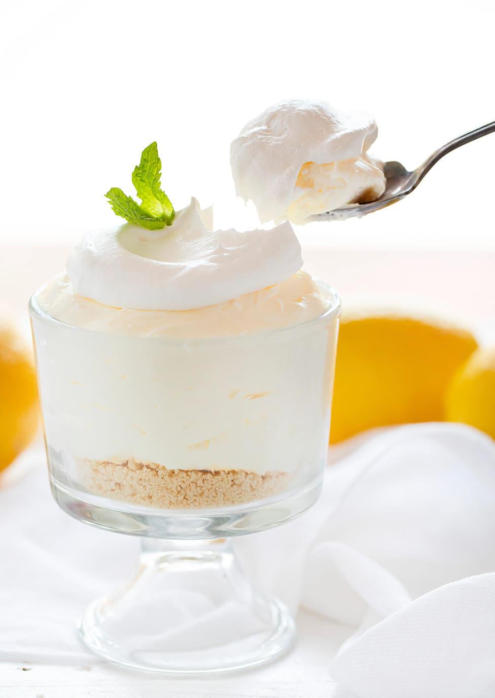 Easy Decadent and Sweet Lemon Mousse