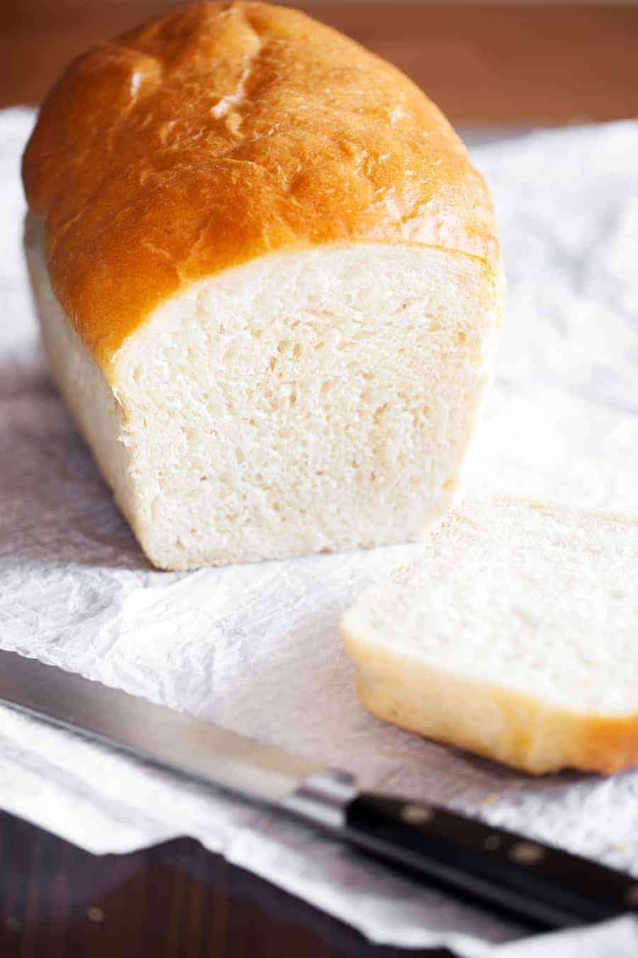 Soft and fluffy Amish White Bread