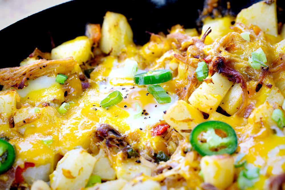 Pulled Pork Hash is our new favorite breakfast!