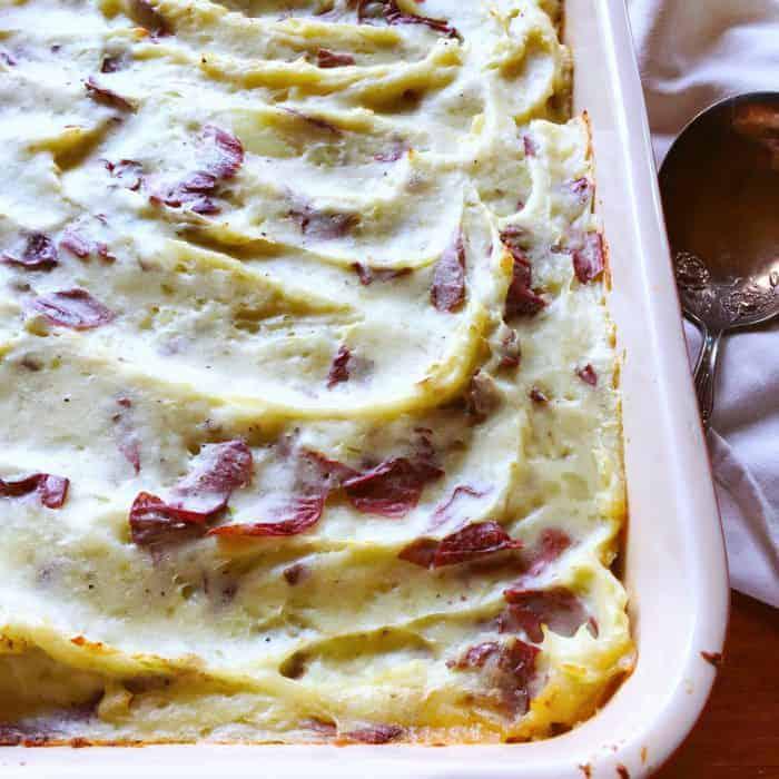 Mashed Potatoes and Country Meat Casserole Recipe