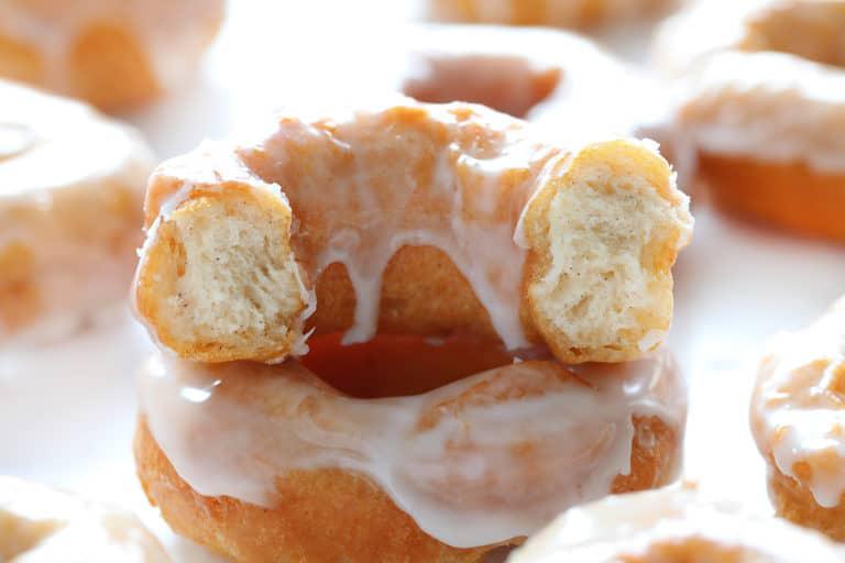 Fried to Perfection Glazed Cake Donuts