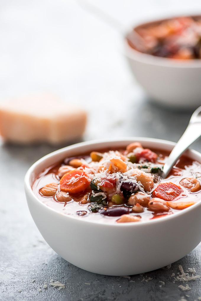 The Best Ever Italian Minestrone Soup Recipe