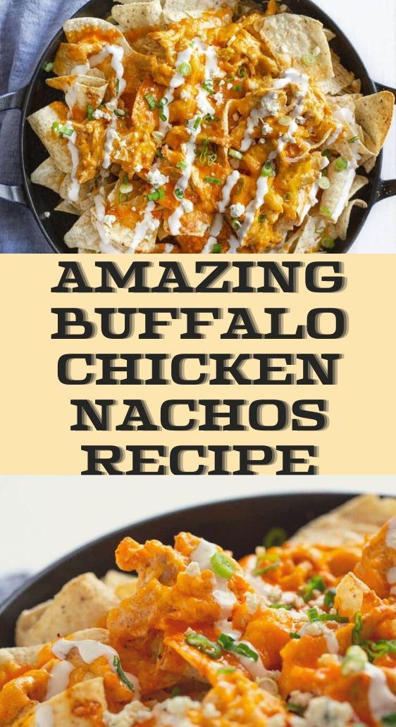 Amazing Buffalo Chicken Nachos Recipe