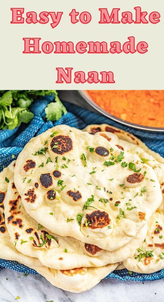 Easy to Make Homemade Naan