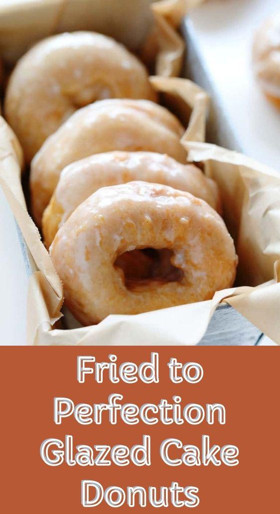 Fried to Perfection Glazed Cake Donuts