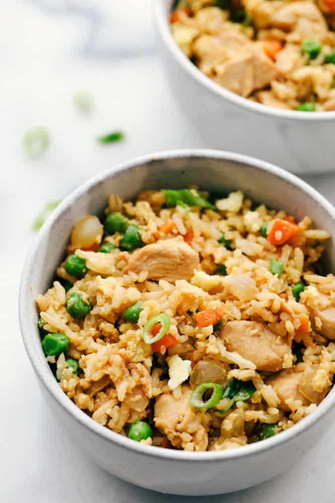 Better Than Takeout Chinese Chicken Fried Rice Recipe