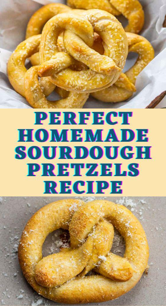 Perfect Homemade Sourdough Pretzels Recipe