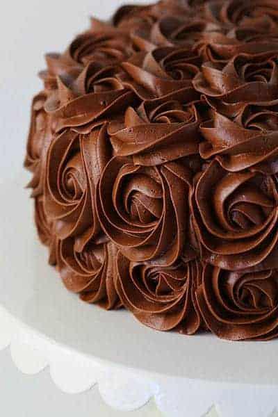 Light, Fluffy, Rich and Flavorful Chocolate Buttercream Frosting