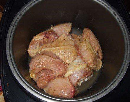 Fried chicken in the multicooker. Tastier than in a frying pan