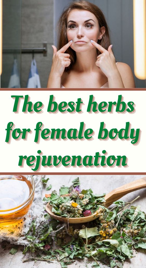 The best herbs for female body rejuvenation