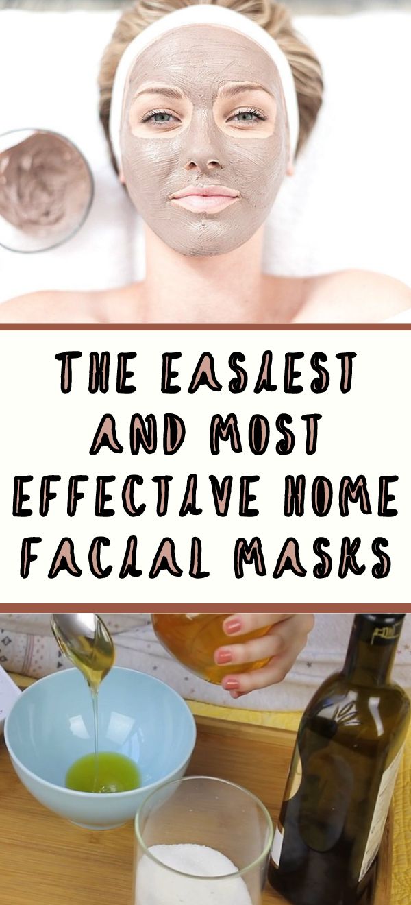 The easiest and most effective home facial masks