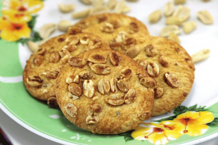 Very easy to make peanut butter cookies