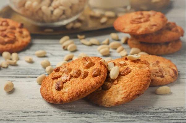 Very easy to make peanut butter cookies