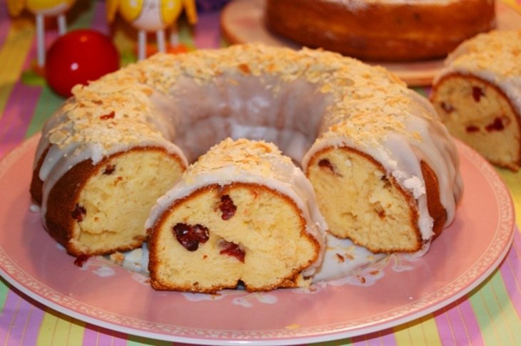 Quick Italian Easter Cake Without Yeast 