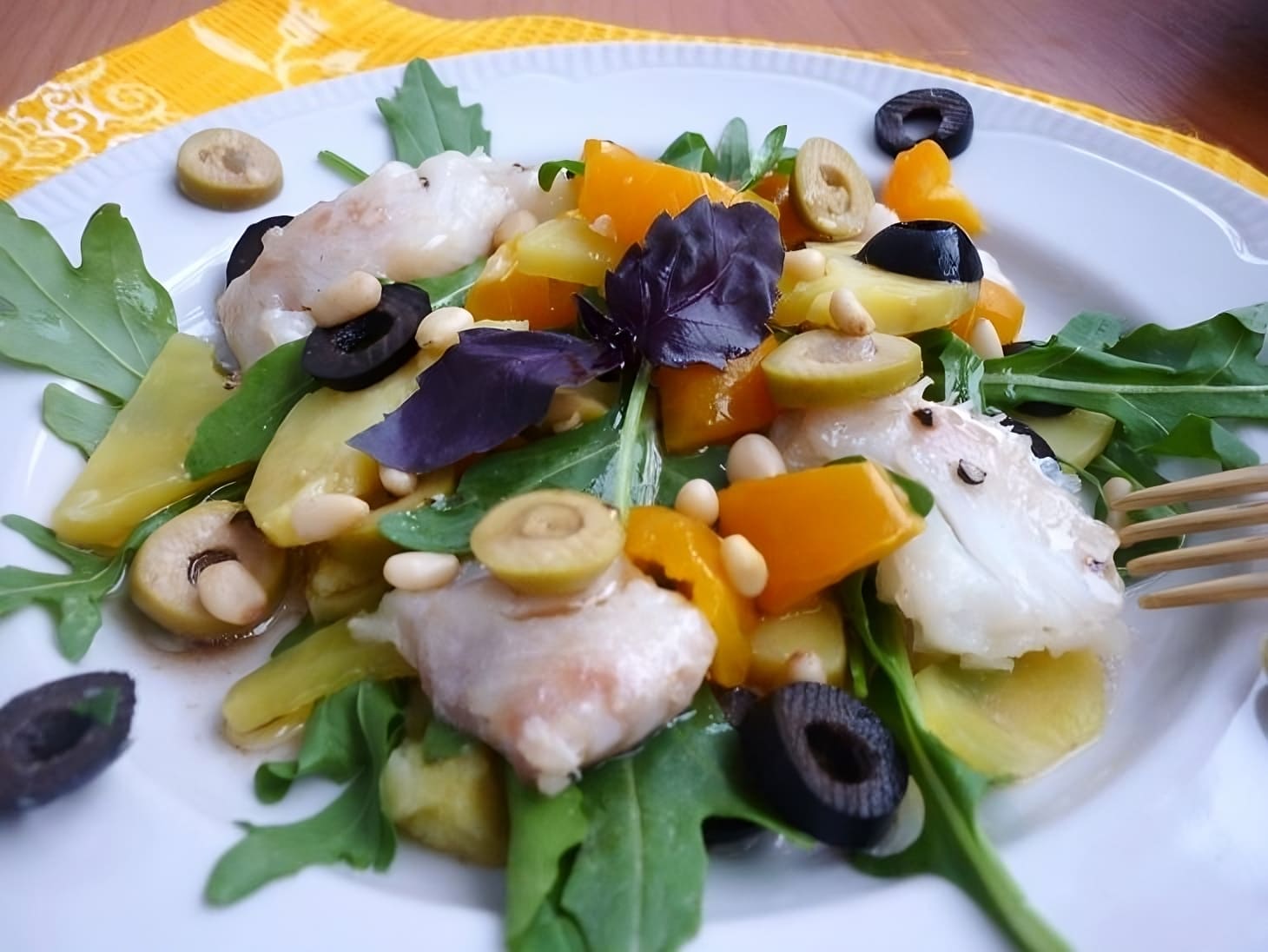 Milanese fish salad