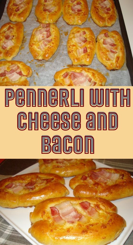 Pennerli with Cheese and Bacon