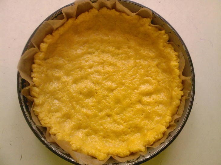 Italian Pie with Meringue and Orange Cream
