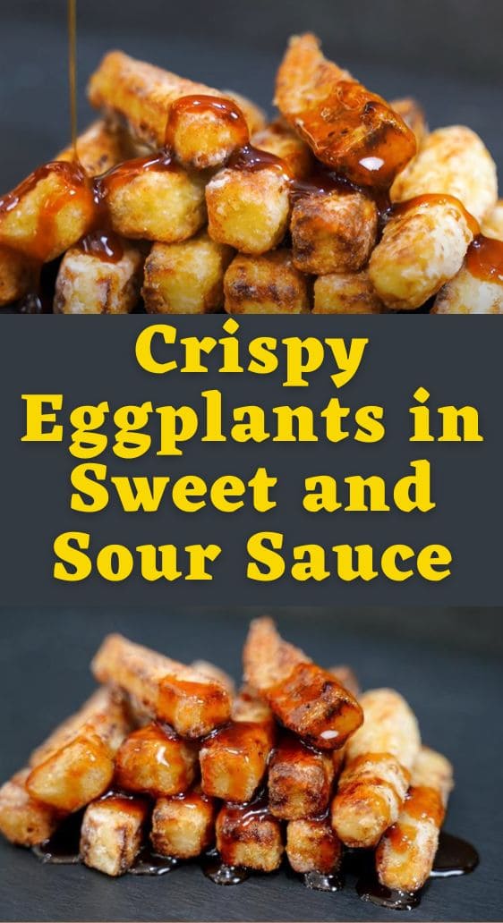 Crispy Eggplants in Sweet and Sour Sauce