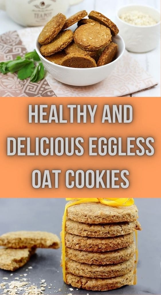 Healthy and Delicious Eggless Oat Cookies