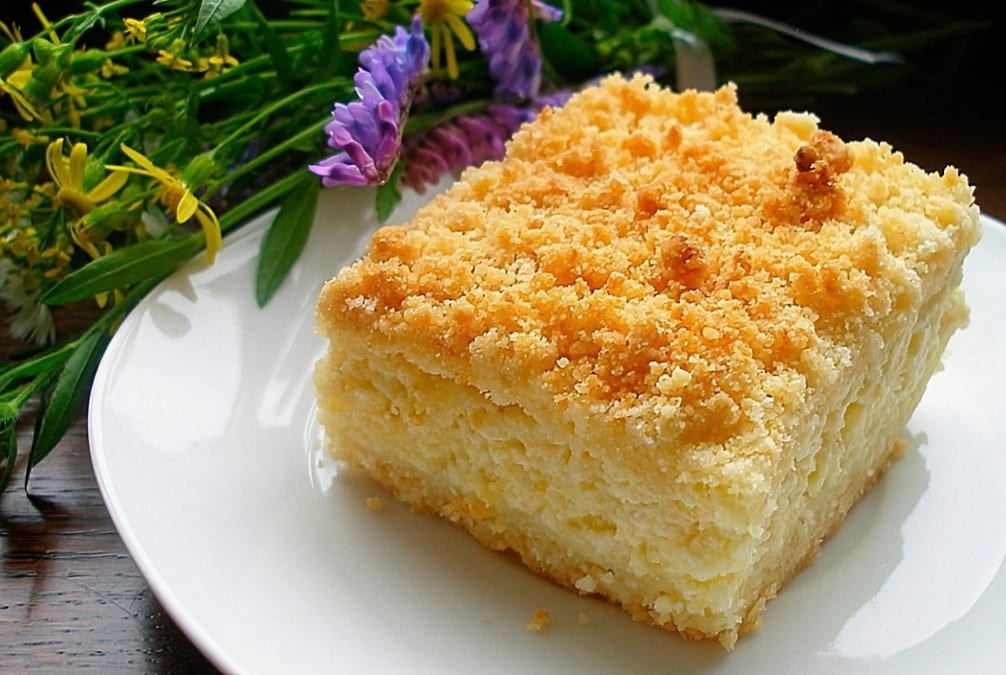 Tasty and Successful Recipe for Grated Cottage Cheese Pie