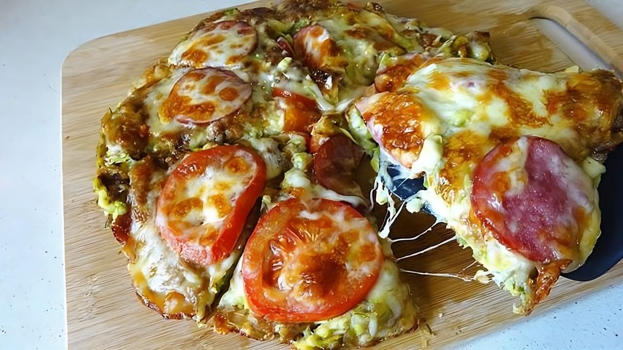Unusual pizza - skillet casserole