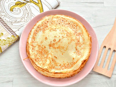How to Make the Thinnest and Most Delicious Milk Pancakes