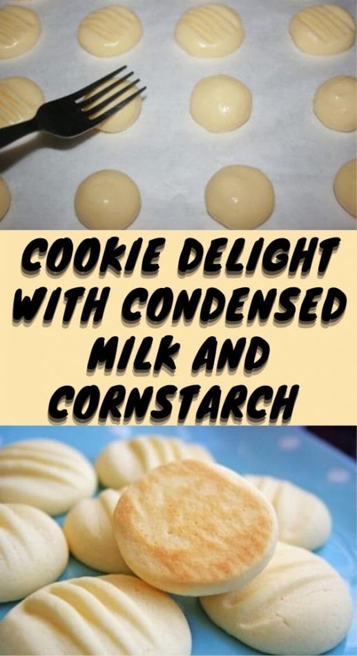 Cookie Delight with Condensed Milk and Cornstarch