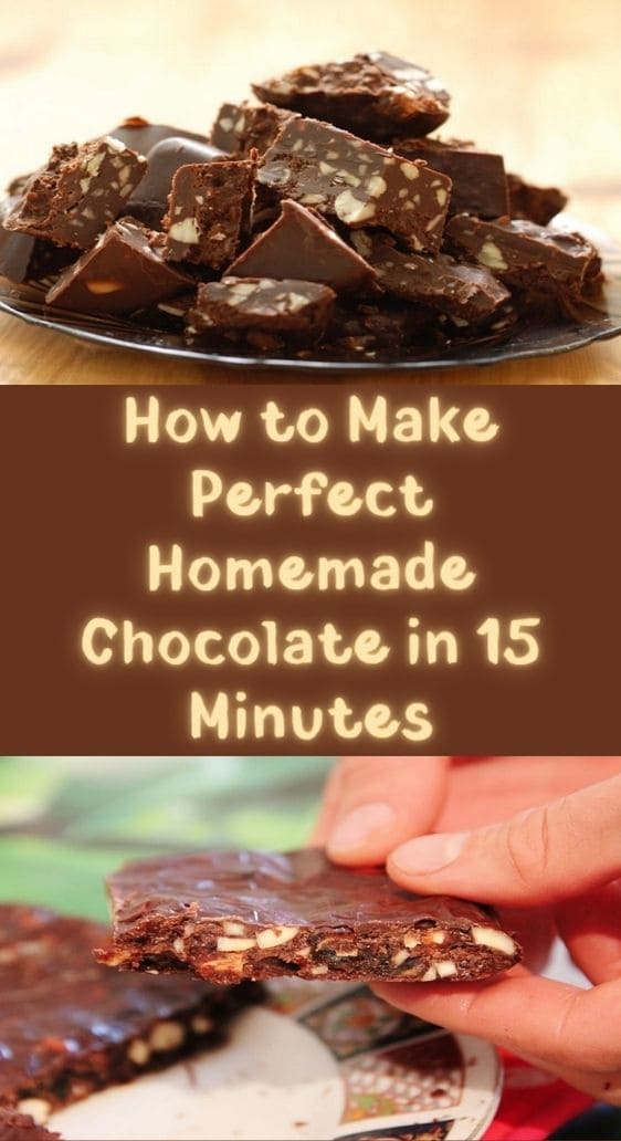 How to Make Perfect Homemade Chocolate in 15 Minutes