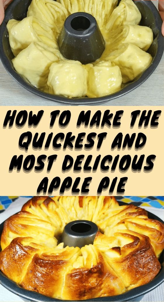 How to make the quickest and most delicious apple pie
