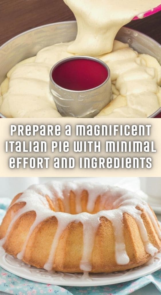 Prepare a magnificent Italian pie with minimal effort and ingredients
