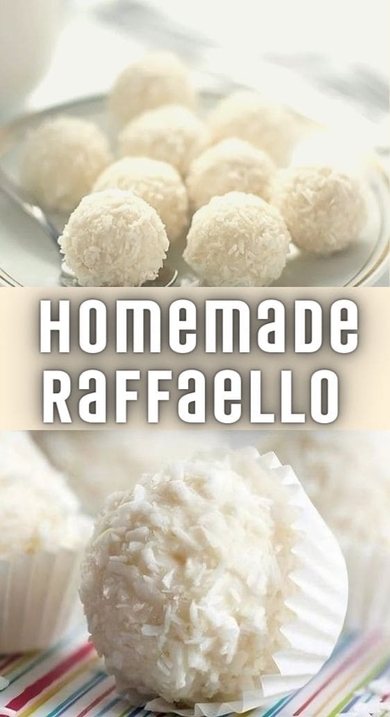 Homemade Raffaello - Plentiful, Quick, and Affordable