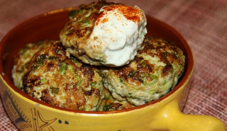 Fluffy Zucchini and Ground Meat Patties