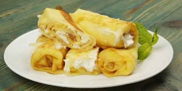 Cottage Cheese Crepes Without Flour - Incredibly Tender!