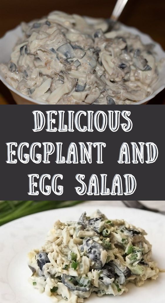 Delicious Eggplant and Egg Salad