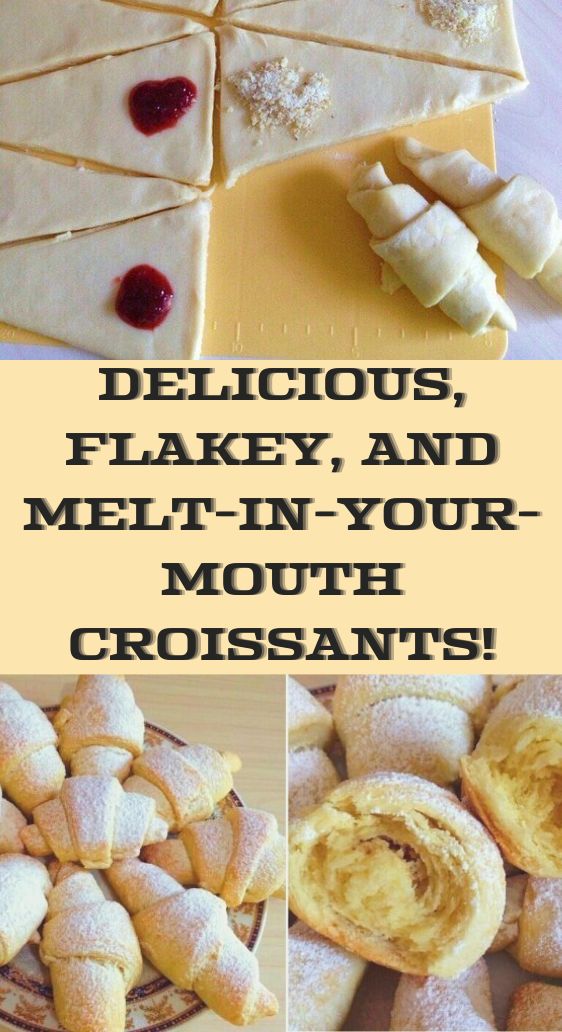 Delicious, Flakey, and Melt-in-Your-Mouth Croissants!
