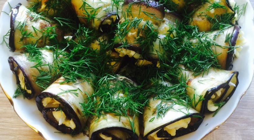 Eggplant Rolls with Eggs and Cheese - A Burst of Flavor in Every Bite!